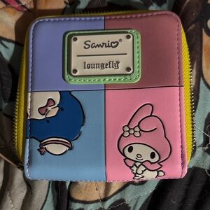 Loungefly Sanrio Multicolor Key & Card Holder